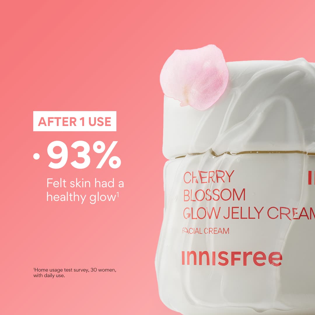 Jeju's Cherry Blossom Glow Jelly Cream: Ultimate Moisturizer for Radiant Skin - Image 3