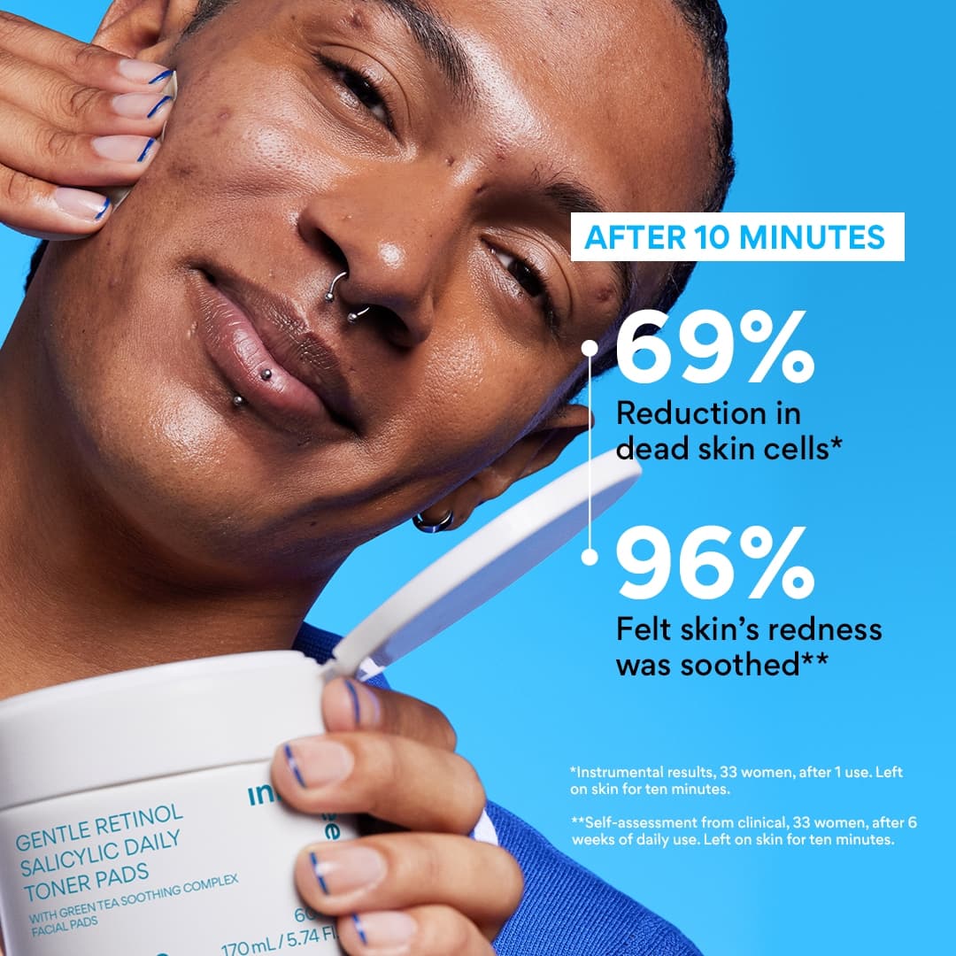 Daily Gentle Retinol Salicylic Toner Pads - Image 3