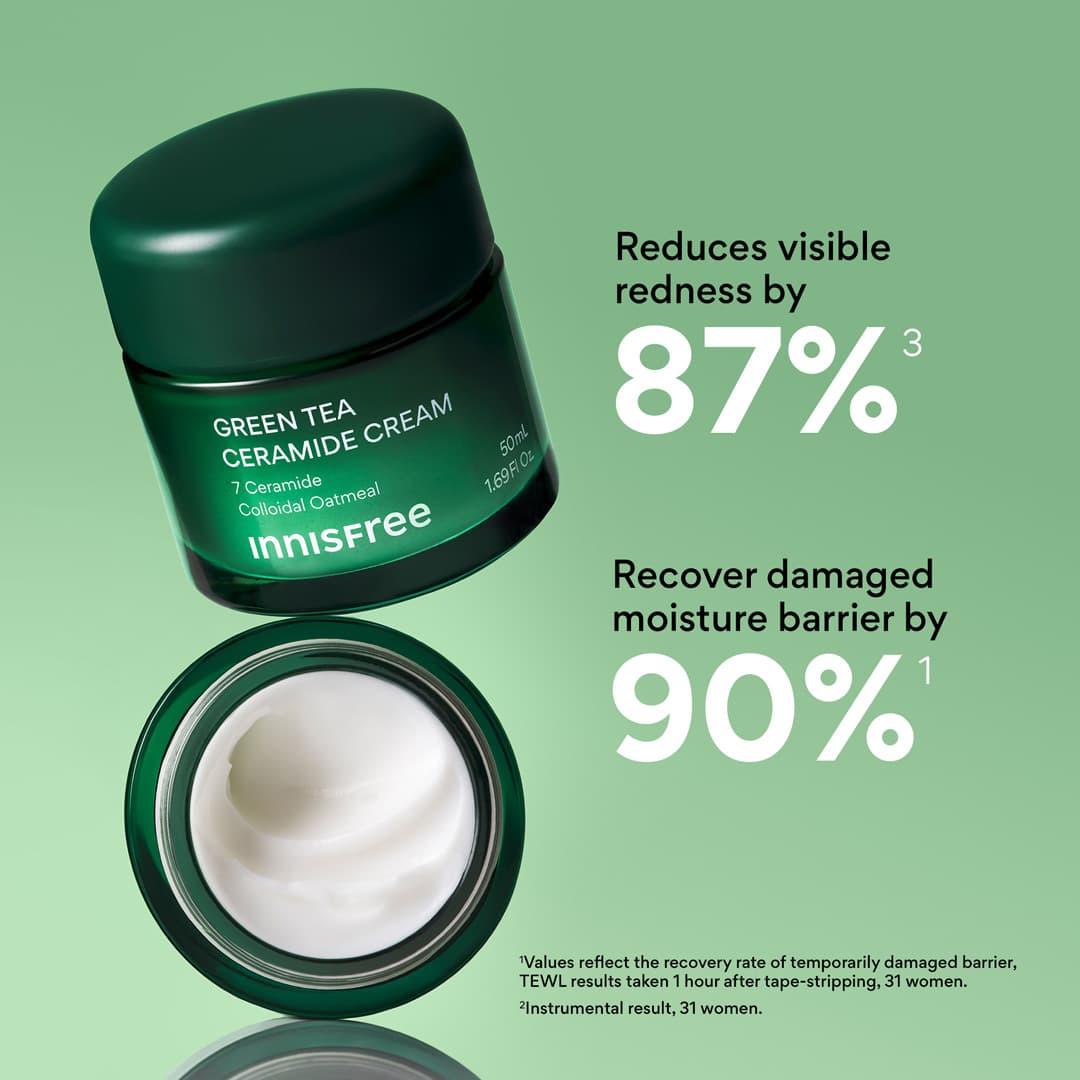 Green Tea Ceramide Cream - Image 5