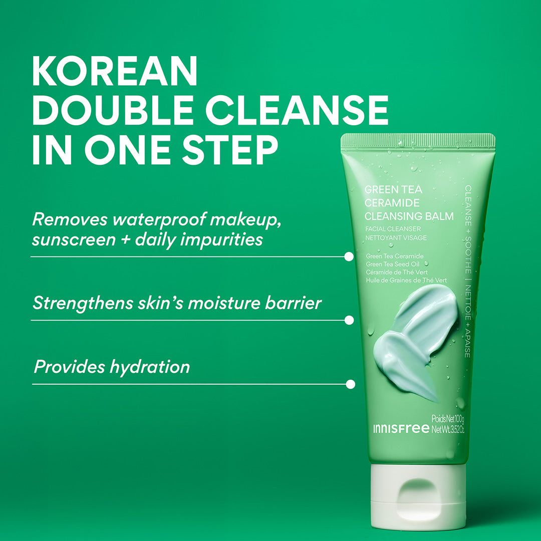 Green Tea Ceramide Cleansing Balm - Image 2