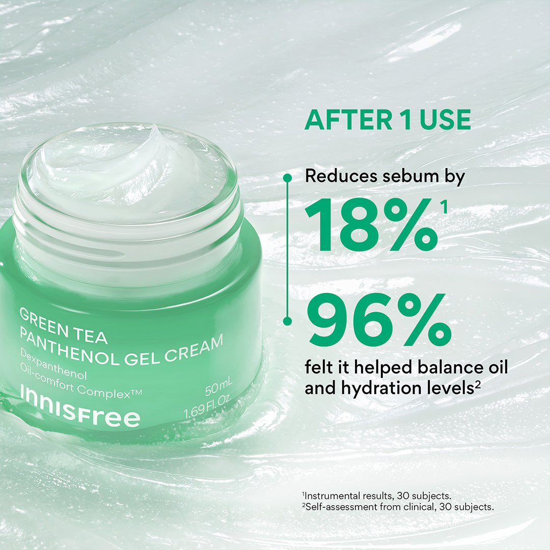 Green Tea Panthenol Gel Cream - Image 3