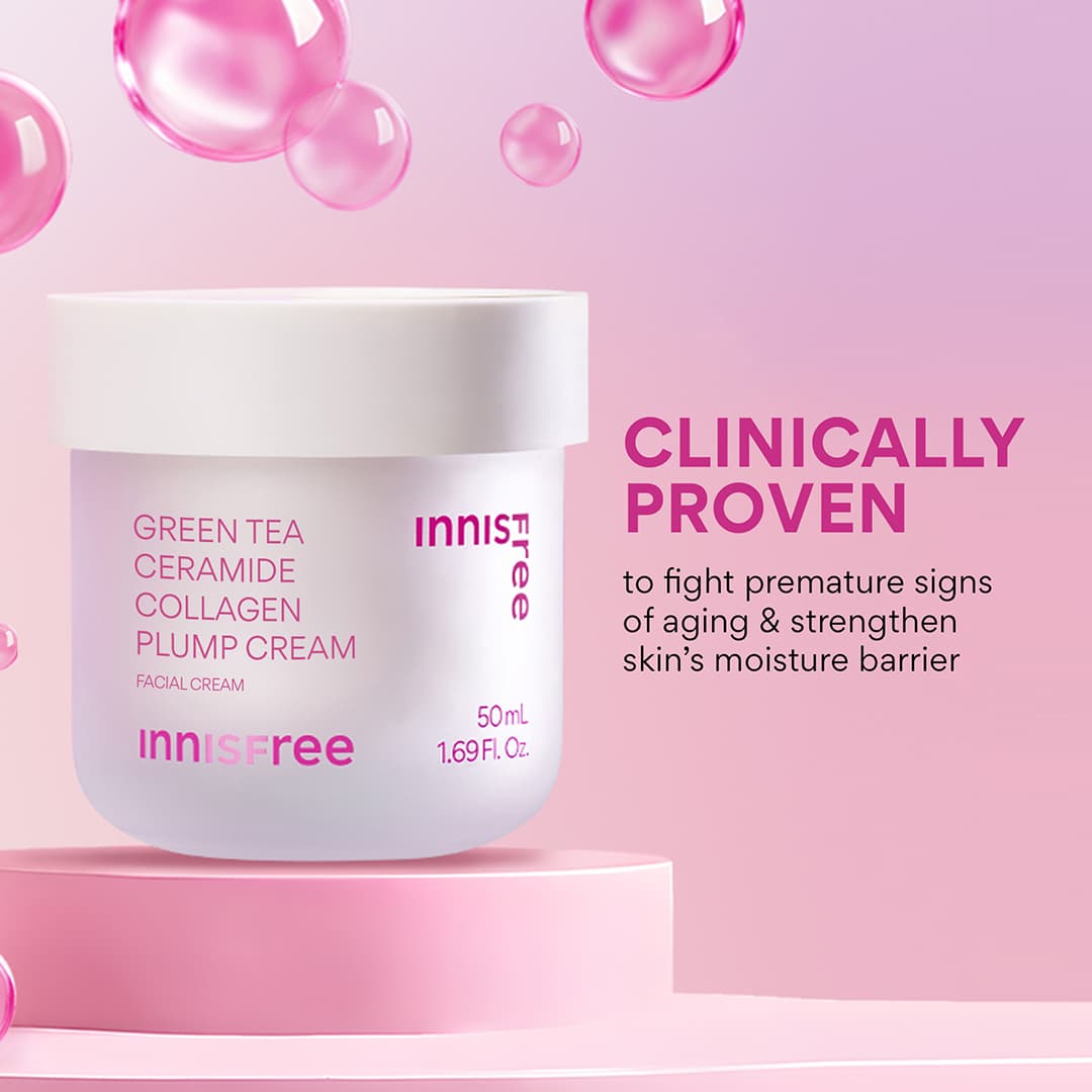 Green Tea Ceramide Plump Cream - Image 4