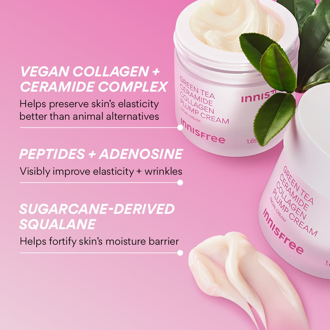 Green Tea Ceramide Plump Cream - Image 5