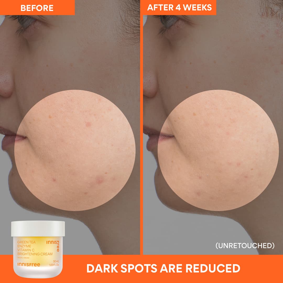 Green Tea Enzyme Vitamin C Brightening Cream - Image 8